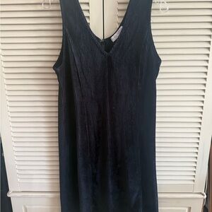 Planet Gold Black Light Corduroy Dress